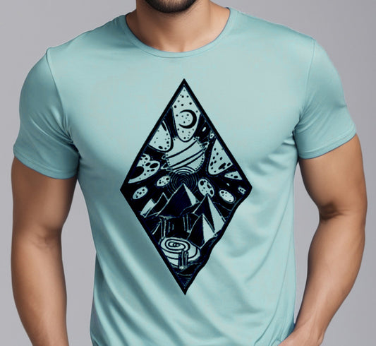 Short Sleeves Printed T-shirt for men